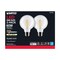 6Pk - Satco 6w G25 Globe Filament LED 3000K Medium Base Dimmable - 60w equiv